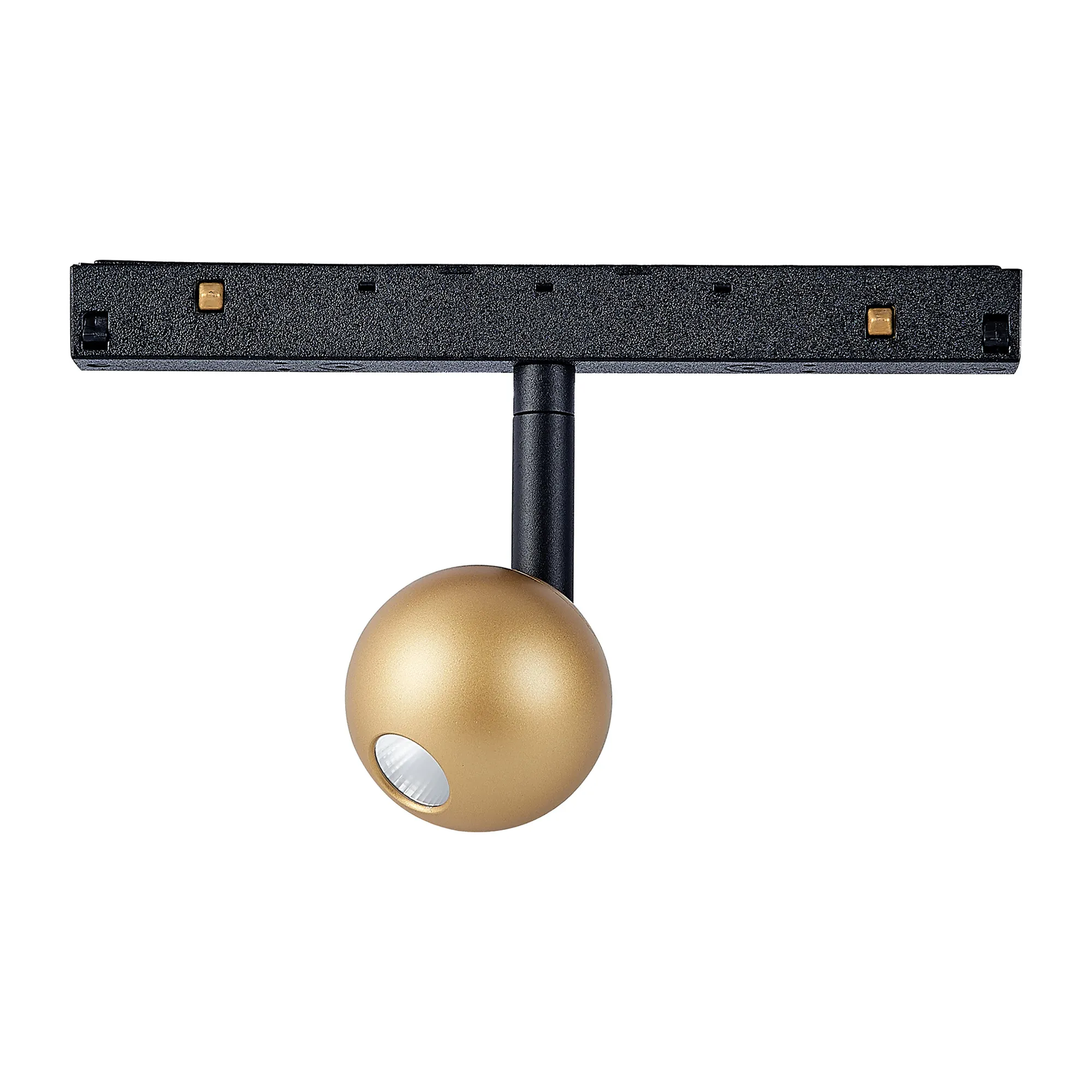 M8996  Magneto Track Ball Spotlight Triac Dimmable 7W LED 2700K Gold/Black